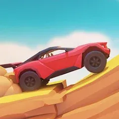 Скачать взломанную Hillside Drive: car racing — Много денег