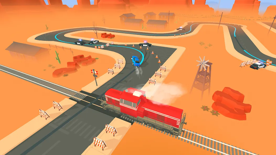 Line Race: Police Pursuit — скриншот 1