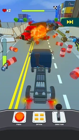 Crazy Rush 3D: Race Master — скриншот 3 Crazy Rush 3D: Race Master — скриншот 3