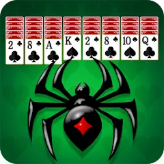 Скачать Spider Solitaire: Card Game MOD на телефон — Все уровни разблокированы