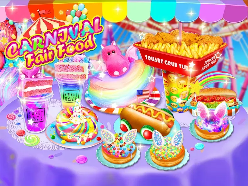 Unicorn Chef Games for Teens — скриншот 1