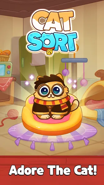 Cat Sort Puzzle: Cute Pet Game — скриншот 1 Cat Sort Puzzle: Cute Pet Game — скриншот 1