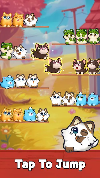 Cat Sort Puzzle: Cute Pet Game — скриншот 2 Cat Sort Puzzle: Cute Pet Game — скриншот 2