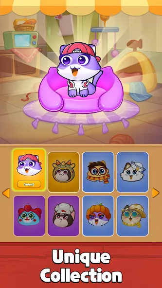 Cat Sort Puzzle: Cute Pet Game — скриншот 5
