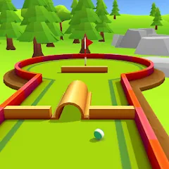 Взломанная Mini Golf Game - Putt Putt 3D на Андроид — Много денег