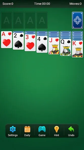 Solitaire — скриншот 1