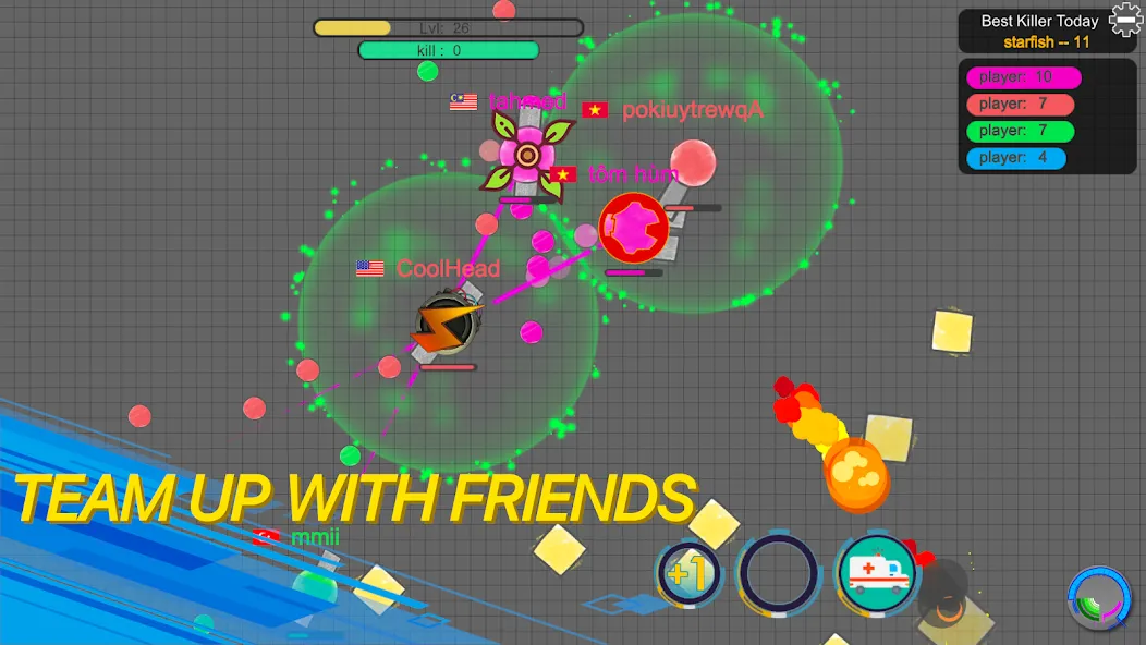 tank io games - piupiu.io — скриншот 2