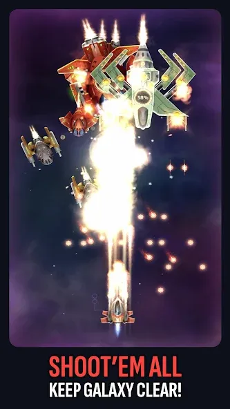 Galaxy Keeper: Space Shooter — скриншот 2