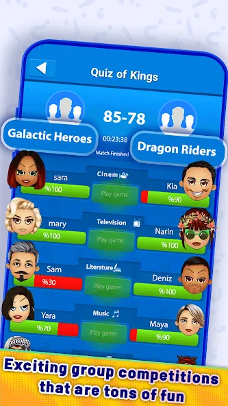 Quiz Of Kings: Trivia Games — скриншот 4 Quiz Of Kings: Trivia Games — скриншот 4