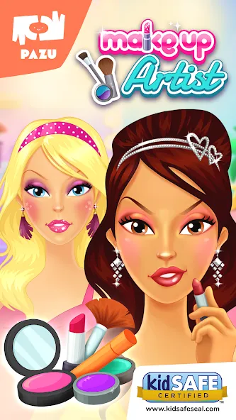 Makeup Girls - Games for kids — скриншот 1 Makeup Girls - Games for kids — скриншот 1