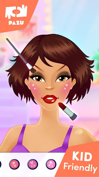 Makeup Girls - Games for kids — скриншот 3 Makeup Girls - Games for kids — скриншот 3