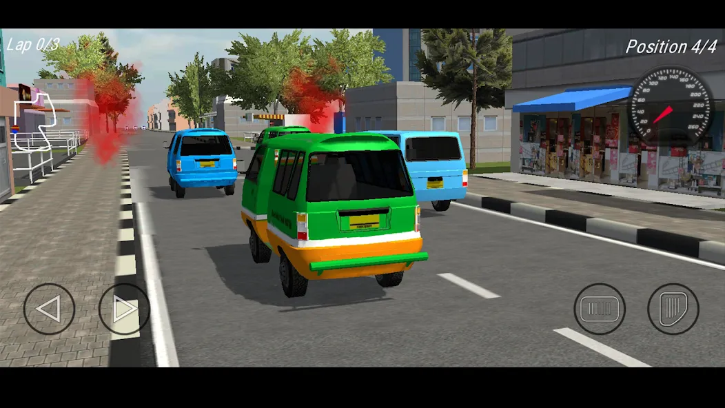 Angkot : Street Racing — скриншот 1