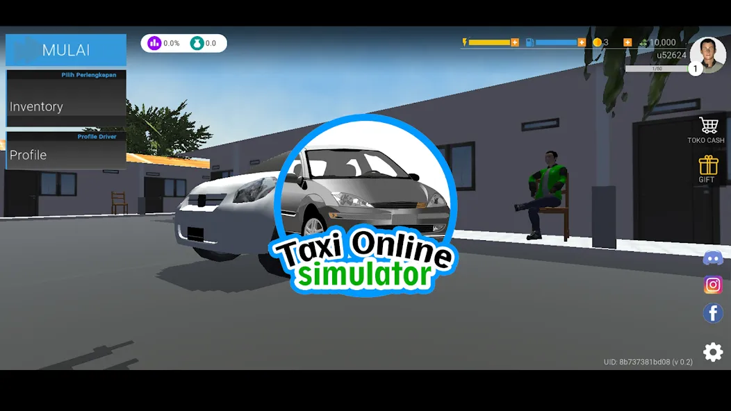 Taxi Online Simulator ID — скриншот 1