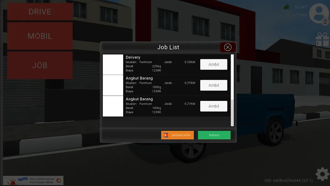 Pickup Simulator ID — скриншот 2