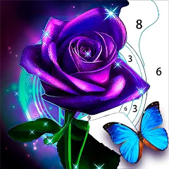 Взломанная Color Master - Color by Number на Андроид — Все открыто