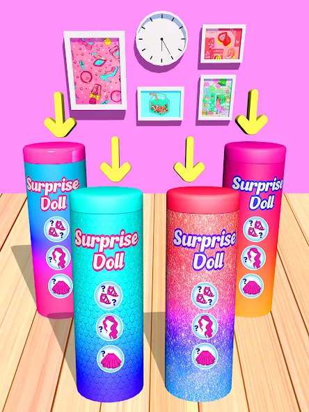 Color Reveal Suprise Doll Game — скриншот 1 Color Reveal Suprise Doll Game — скриншот 1