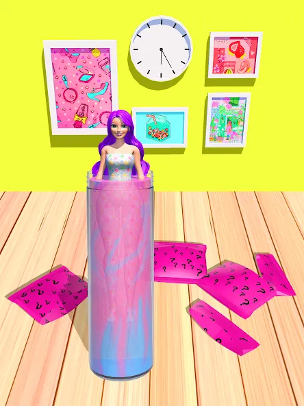 Color Reveal Suprise Doll Game — скриншот 2 Color Reveal Suprise Doll Game — скриншот 2