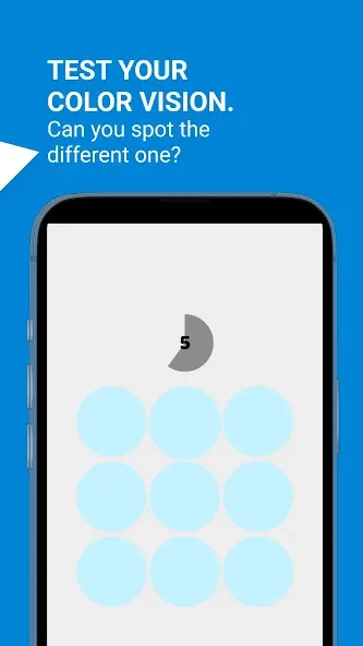 Color Blind Test Game — скриншот 3