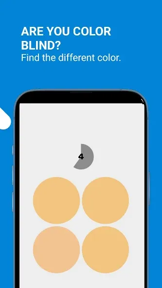 Color Blind Test Game — скриншот 5
