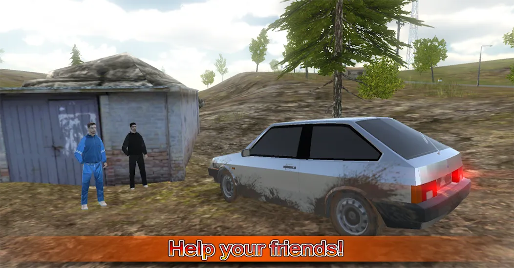 Driving simulator VAZ 2108 SE — скриншот 3