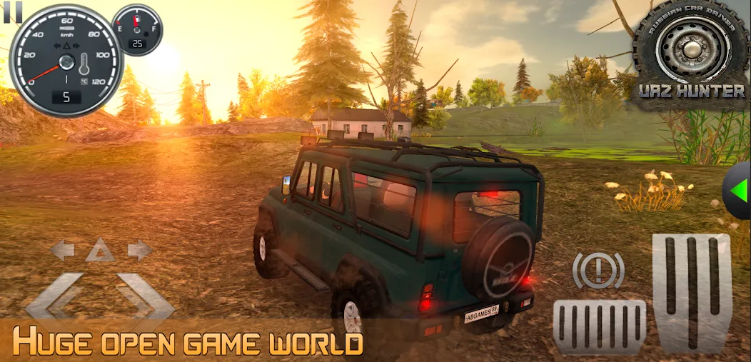 Russian Car Driver Uaz Hunter — скриншот 2