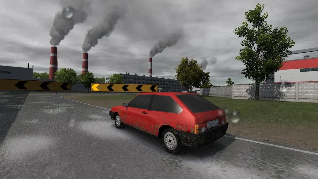 Car Driver Russian Racing — скриншот 1