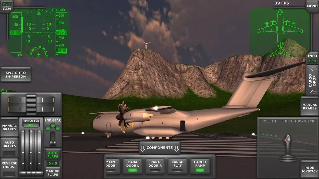 Turboprop Flight Simulator — скриншот 2 Turboprop Flight Simulator — скриншот 2