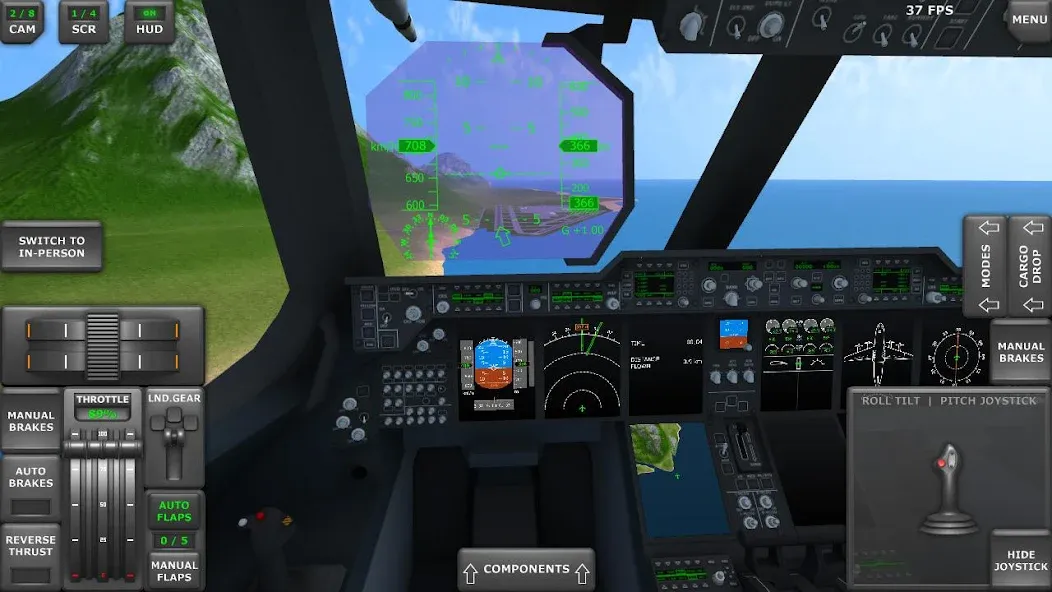 Turboprop Flight Simulator — скриншот 3 Turboprop Flight Simulator — скриншот 3