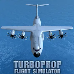 Взломанная Turboprop Flight Simulator — Все самолеты разблокированы