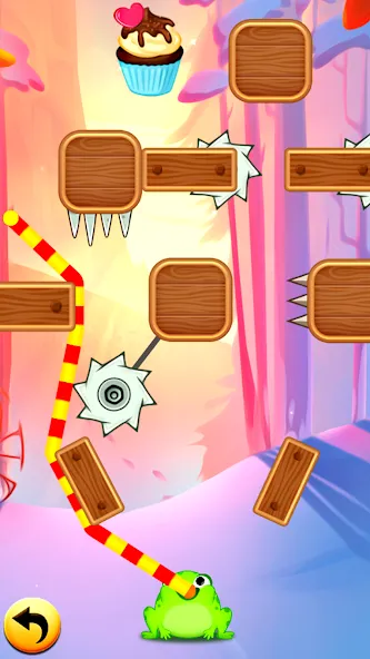 Frog Thife: Candy Thief Puzzle — скриншот 1