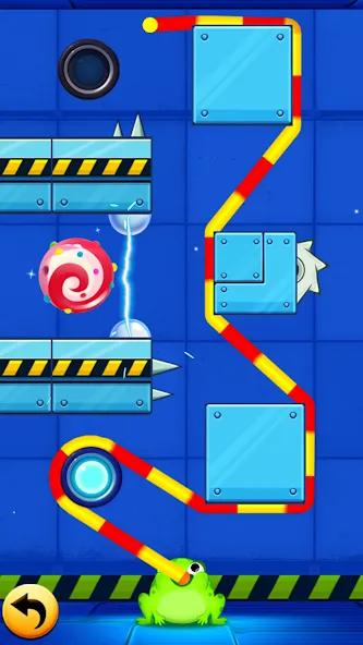 Frog Thife: Candy Thief Puzzle — скриншот 2