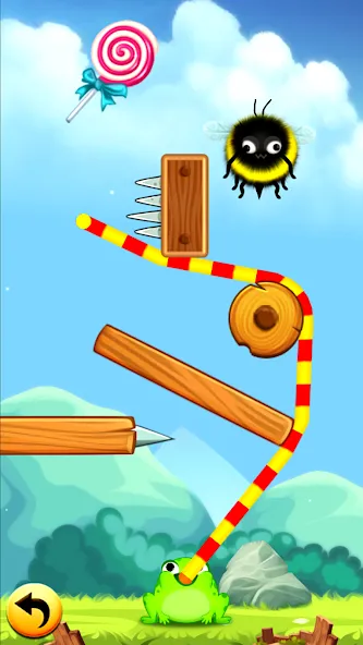 Frog Thife: Candy Thief Puzzle — скриншот 3