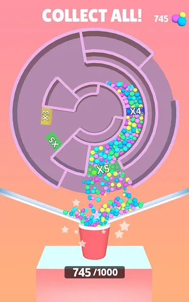 Multi Maze 3D — скриншот 1
