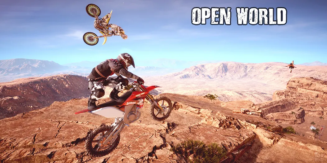 Dirt MX Bikes KTM Motocross 3D — скриншот 1 Dirt MX Bikes KTM Motocross 3D — скриншот 1