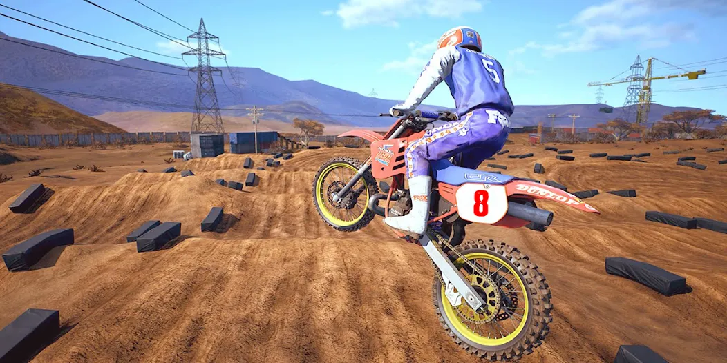 Dirt MX Bikes KTM Motocross 3D — скриншот 3 Dirt MX Bikes KTM Motocross 3D — скриншот 3