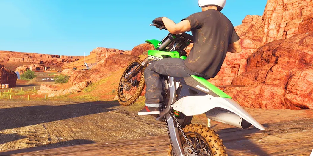 Dirt MX Bikes KTM Motocross 3D — скриншот 5