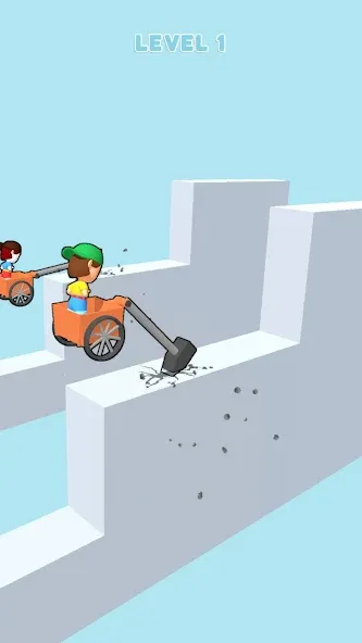Hammer Race 3D — скриншот 3 Hammer Race 3D — скриншот 3