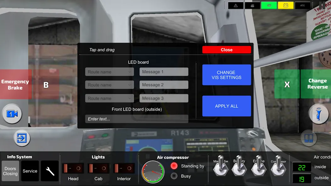 AG Subway Simulator Pro — скриншот 1