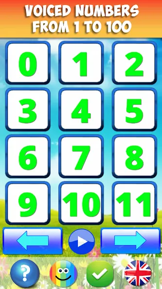 Numbers for kids 1 to 10 Math — скриншот 1