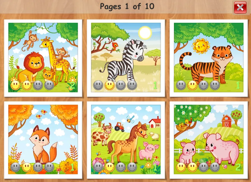Kids puzzles - 3 and 5 years — скриншот 3