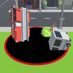 Скачать Hole Idle — Модификация Много денег