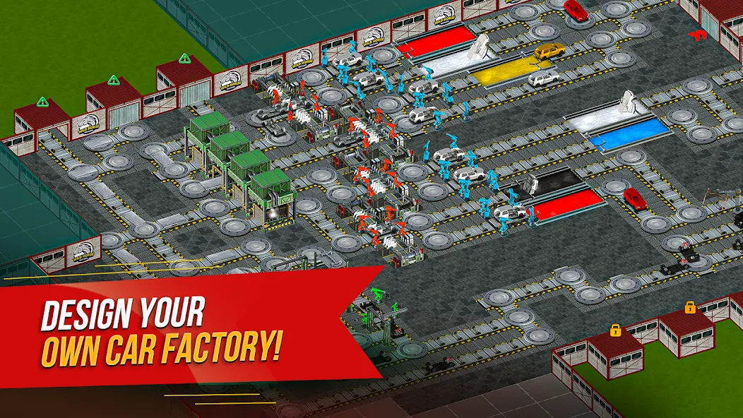 Car Factory Simulator — скриншот 1