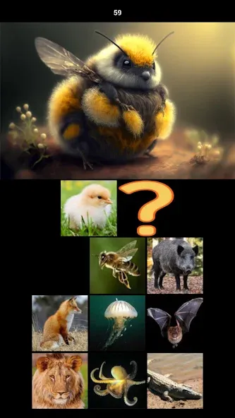 Hybrid Animals Crazy Lab Quiz — скриншот 1
