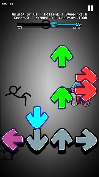 Beat Fight Stickman Full Week — скриншот 5