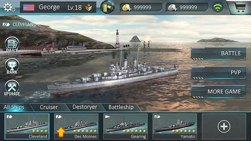 Warship Attack 3D — скриншот 5