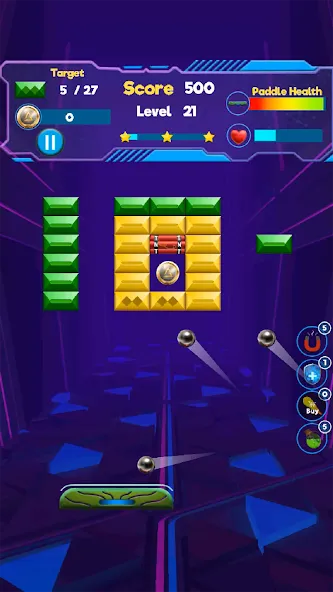 Brick Breaker- Bricks 3d Game — скриншот 2 Brick Breaker- Bricks 3d Game — скриншот 2