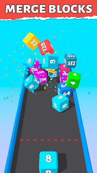 Bounce Merge 2048 Join Numbers — скриншот 2 Bounce Merge 2048 Join Numbers — скриншот 2