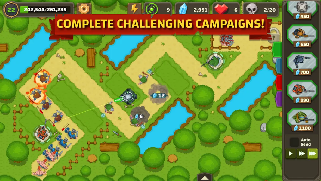 Ancient Allies Tower Defense — скриншот 2