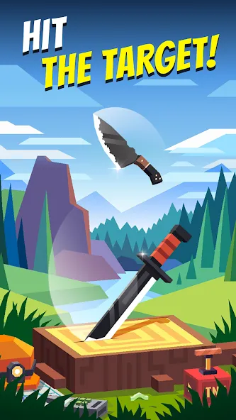 Flippy Knife: 3D flipping game — скриншот 1