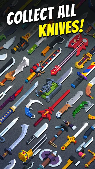 Flippy Knife: 3D flipping game — скриншот 3